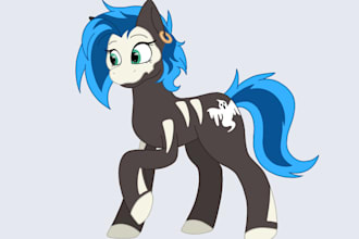 draw your my little pony character