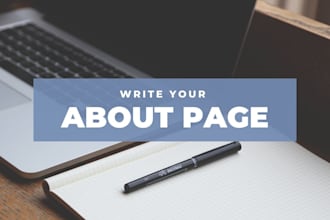 write an awesome about page for you