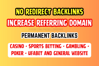 increase referring domain with white hat seo backlinks