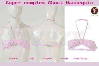 do ghost mannequin in photoshop editing