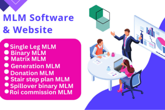 make any kind of MLM software and website