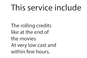 do your rolling credits