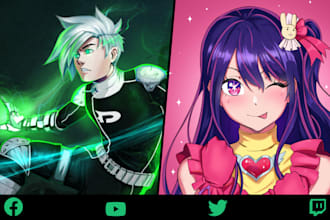 draw a banner in my style