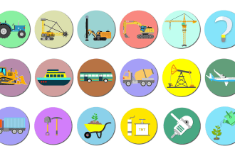 design modern flat vector graphic icons for mobile app, web