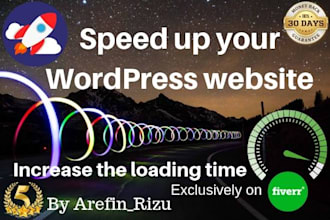optimize, speed up wordpress and woocommerce website