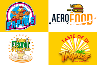 design logo for restaurant, food truck, in 24 hours