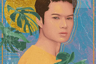 create detailed and unique vector portrait of you