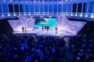 design your professional event, concert stage 2d 3d
