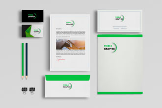 do branding, logo, business card, letterhead and stationary