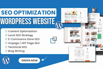 do wordpress onpage SEO optimization for google ranking