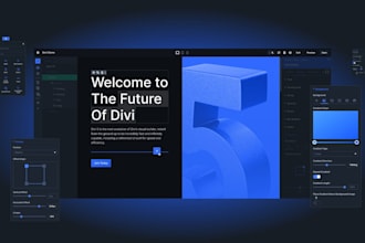 be divi expert for custom divi website using divi 5