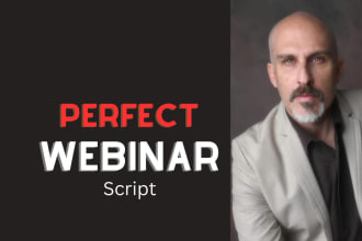 write your perfect webinar script