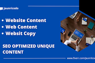 write website content for you