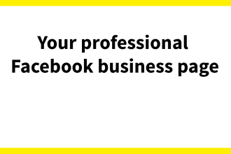 set up your facebook business page