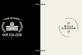 make a minimalist logo with source file