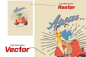 do vector tracing in 1 days