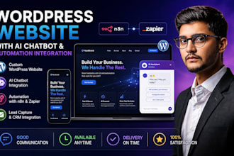 build your wordpress website with ai chatbot and automation integration