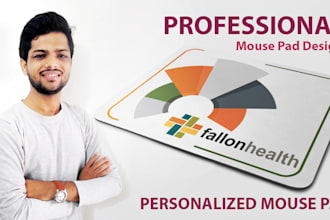 Hot Deals!  make eye catching designs mouse pad design