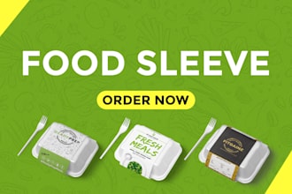 make food sleeve for your takeout containers