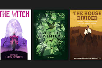 design professional book or ebook covers for amazon