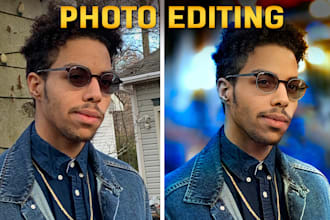do professional photo editing and retouching with photoshop