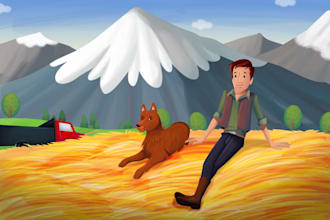 create quality comics and children book for kids and adults