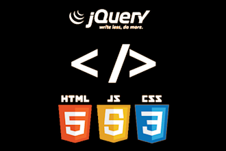 do javascript jquery html css tasks for you