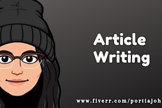 write a researched article for you
