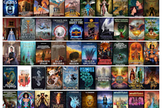 create a handpainted book cover for you