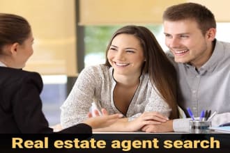 collect realtors or real estate agents email list