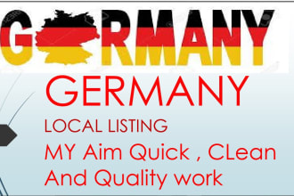 do 200 germany SEO listings for search engine optimization