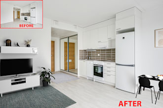 virtually stage your real estate images and plans