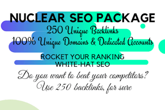 boost your rank to page 1 on google with nuclear SEO package