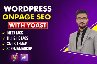 do yoast wordpress  SEO optimization, meta tags, sitemaps