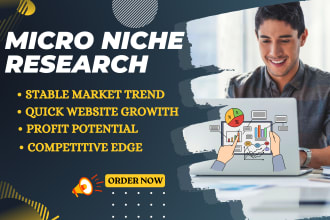 research and find highly profitable micro niches