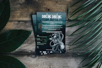 design amazing flyer or poster design