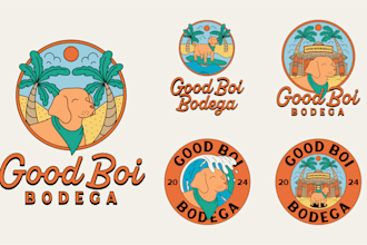 design a unique vintage logo for your business