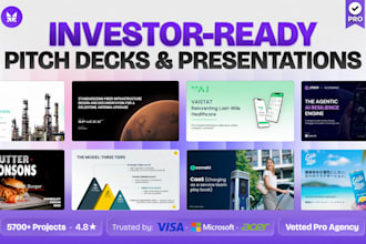 design powerpoint presentation, pitch deck for your business