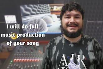 do full music production of your song