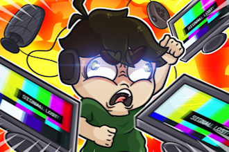 design custom drawn youtube thumbnails