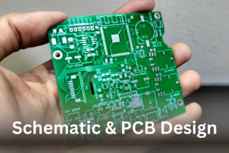 design schematic and pcb in altium or easyeda