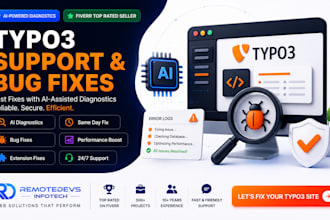fix and support your typo3 website with ai powered diagnostics