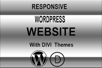 design a responsive divi wordpress website