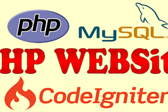develop custom PHP website and wordpress website