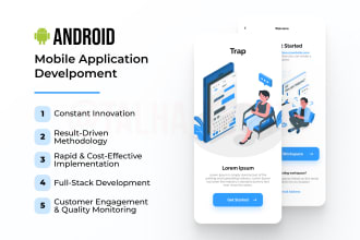 be android app developer for mobile and tablet in java, kotlin