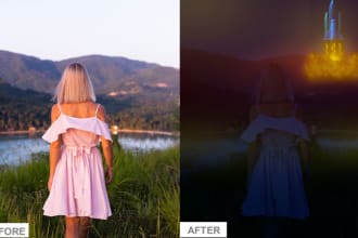 do photo manipulation,photo editing,image editing in 3 hour