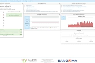 install and configure your freepbx in the cloud