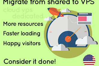 setup a vps or dedicated server and migrate your website