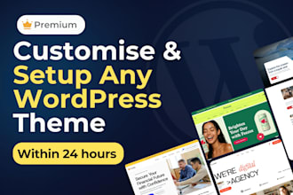 customize any premium wordpress theme