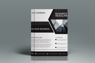 design business, event, real estate, sports flyer